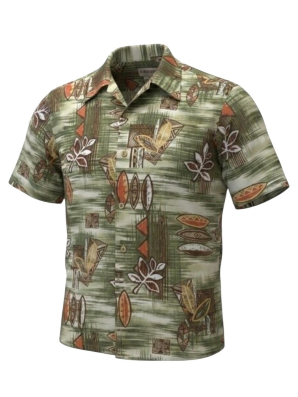 Cooke Street Honolulu Hawaiian Aloha Shirt Made in Hawaii 100% Cotton Men's L